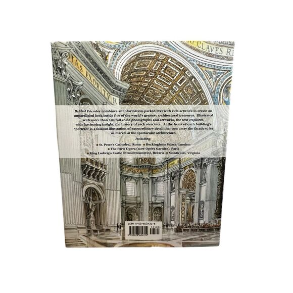 Behind Facades by Trewin Copplestone and Paul Draper (1995, Hardcover) - Picture 3 of 4